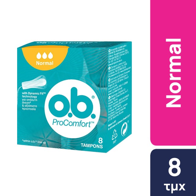 O.B. Pro Comfort Normal, Ταμπόν 8τμχ