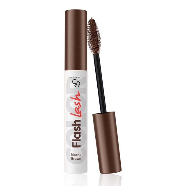 Golden Rose Flash Lash Colored Mascara No08 Mocha Brown