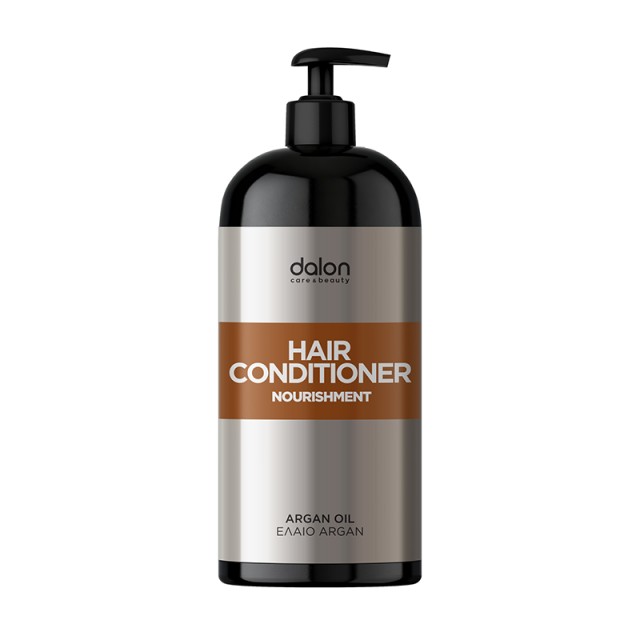 Dalon Hair Conditioner Nourishment, Μαλακτική Κρέμα Μαλλιών Θρέψης με Έλαιο Argan, 1000ml