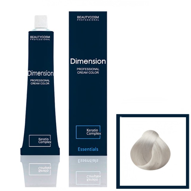 Dimension Hair Color Cream Νο 10.1 Κατάξανθο Σαντρέ, Επαγγελματική Βαφή Μαλλιών με Σύμπλεγμα Πρωτεϊνών Κερατίνης, 100ml