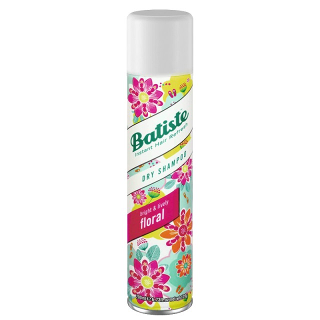 Batiste Dry Shampoo Floral, Ξηρό Σαμπουάν 200ml