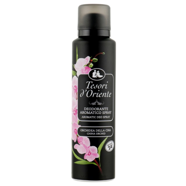 Tesori dOriente Orchidea della Cina Deodorant Spray, Αποσμητικό Spray Ορχιδέα, 150ml