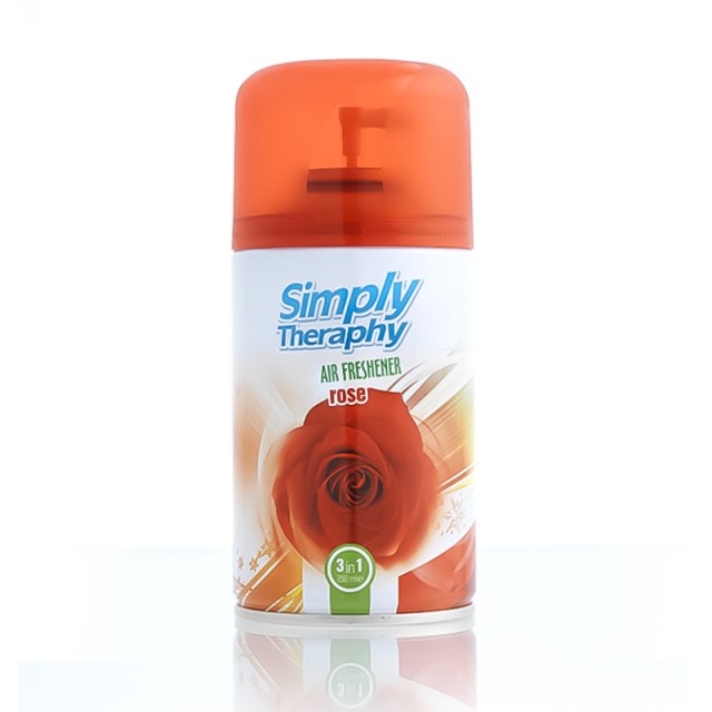 Simply Therapy Air Freshner Refill Rose, Αποσμητικό Αρωματικό Χώρου με Άρωμα Τριαντάφυλλο 250ml