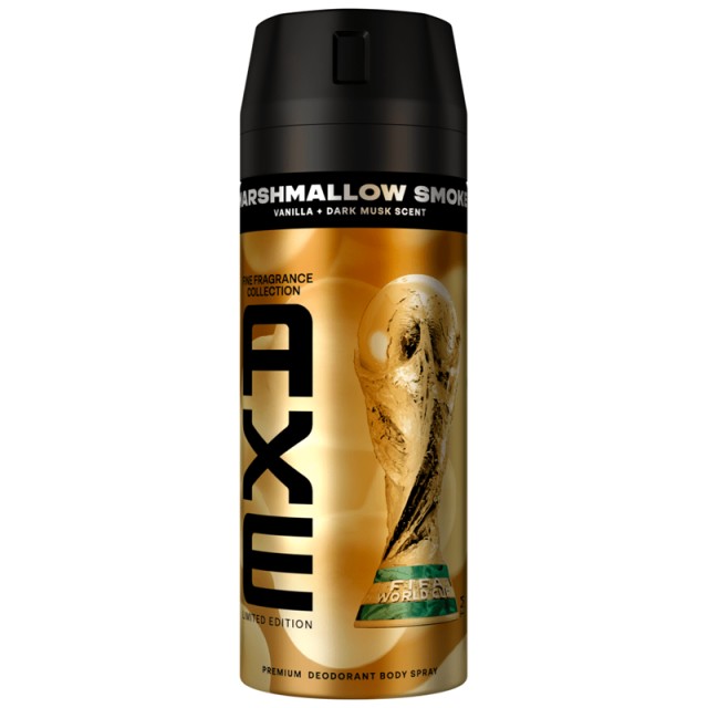 Axe Fine Fragrance Collection Marshmallow Smoke Vanilla & Dark Musk Scent,  Ανδρικό Αποσμητικό Σπρέι, 150ml