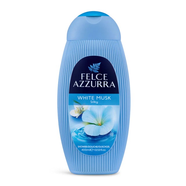 Felce Azzurra White Musk Shower Gel, Αφρόλουτρο 400ml