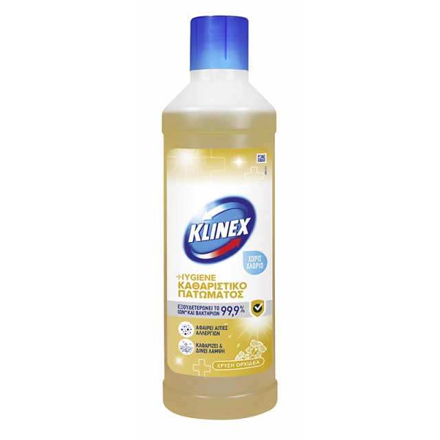 Klinex Hygiene Χρυσή Ορχιδέα, Υγρό Καθαριστικό Πατώματος, 1lt