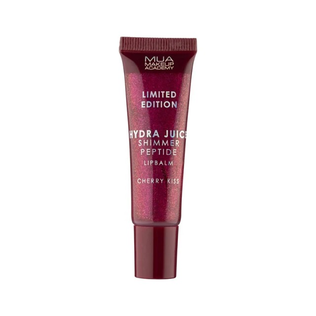 MUA LIMITED EDITION! Hydra Juice Peptide Lip Balm Shimer Cherry Kiss, Ενυδατικό Balm για Λάμψη & Όγκο, 10ml