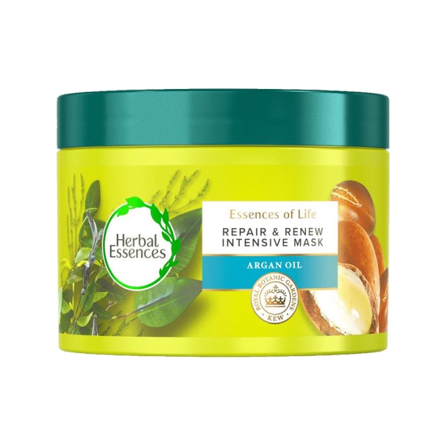 Herbal Essences Repair & Renew Argan Oil Mask, Μάσκα Επανόρθωσης για ταλαιπωρημένα μαλλιά, 450ml