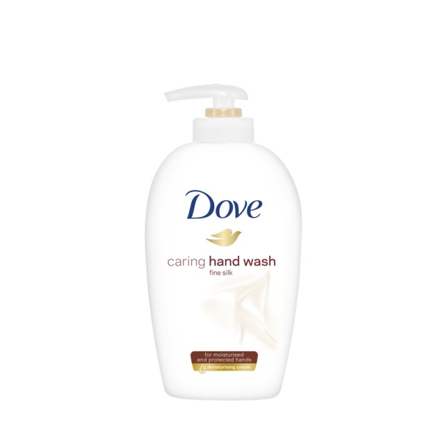 Dove Caring Fine Silk Handwash, Υγρό Κρεμοσάπουνο, 250ml