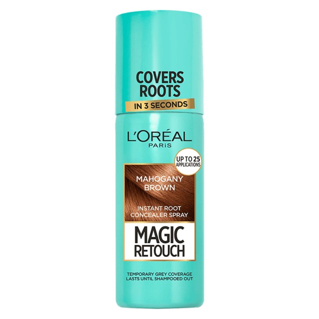 LOreal Magic Retouch Spray Κάλυψης Λευκών Ριζών 5 Ακαζού 75ml