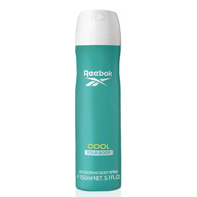 Reebok Cool Your Body For Her Deo Body Spray, Αποσμητικό Σπρέι 150ml