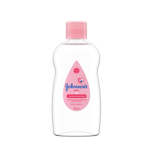 Johnsons Baby Oil, Βρεφικό Λάδι Σώματος, 200ml