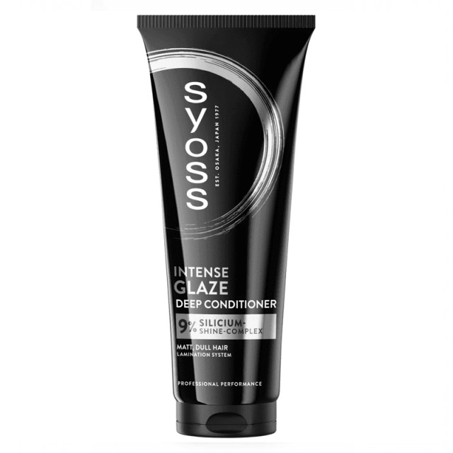 Syoss Conditioner Deep Intense Glaze, Mαλακτική Κρέμα Μαλλιών Εντατικής Περιποίησης για Θαμπά και Άτονα Μαλλιά. 250ml