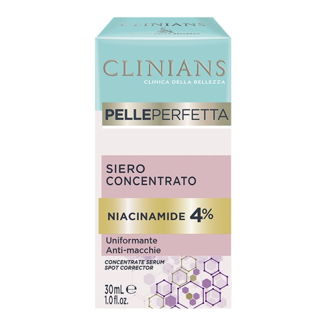 Clinians Spot Corrector Concentrate Serum with Niacinamide 4%, Ορός κατά των Κηλίδων & Ατελειών στο Δέρμα, 30ml