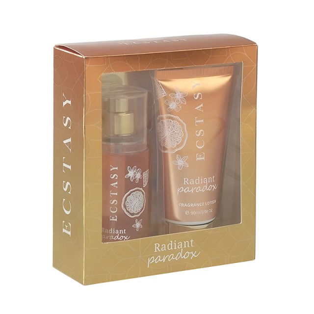 Ecstasy Radiant Paradox Gift Set: Body Cream 90ml & Body Mist 90ml, Σετ Δώρου Περιποίησης