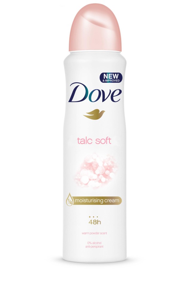 Dove Talc Soft, Αποσμητικό, 150ml
