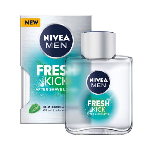 Nivea Men Fresh Kick After Shave Lotion Λοσιόν για Μετά το Ξύρισμα, 100ml