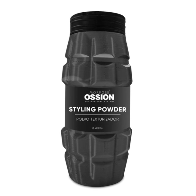 Morfose Ossion Styling Powder 3in1, Πούδρα Φιξαρίσματος για Όγκο, Υφή & Φυσικό Ματ Αποτέλεσμα στα μαλλιά, 20g