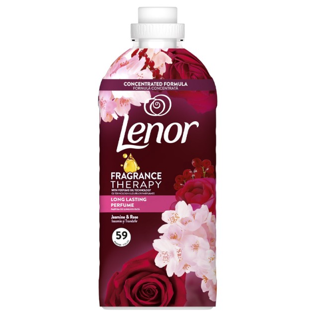 Lenor Passion Jasmine Rose Συμπυκνωμένο Μαλακτικό 59μεζ 1,20lt