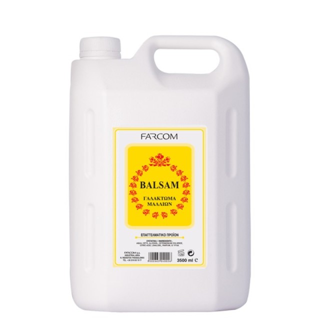 Farcom Balsam Hair Conditioner, Μαλακτική Μαλλιών για Βαθιά Θρέψη & Επανόρθωση, 3500ml