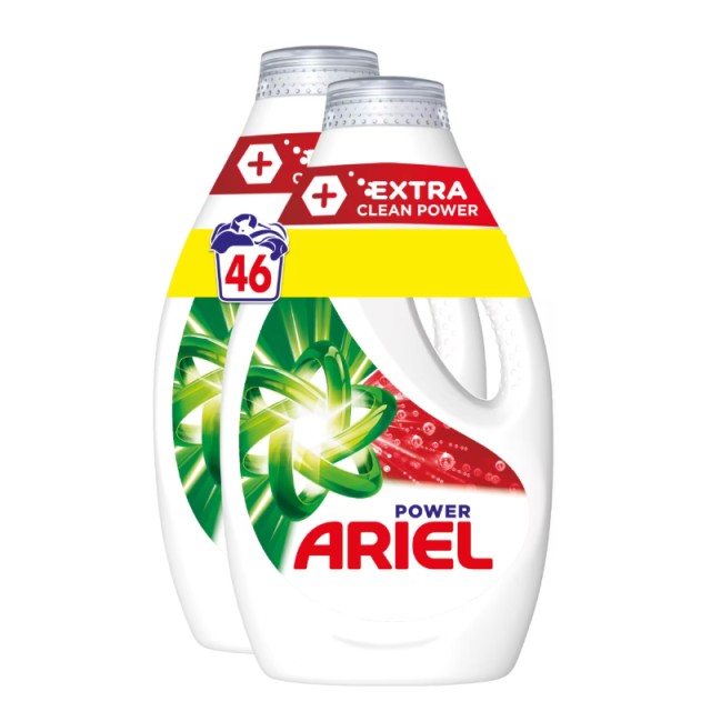 Ariel Extra Clean Power, Υγρό Πλυντηρίου, 46 μεζ.