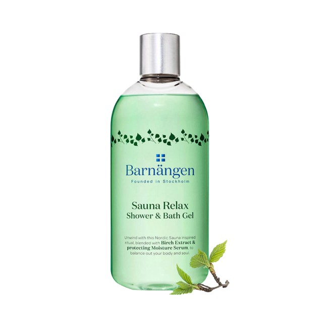 Barnängen Sauna Relax Shower Gel, Αφρόλουτρο με Serum, 400ml