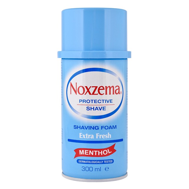 Noxzema Menthol Shaving Foam, Αφρός Ξυρίσματος 300ml