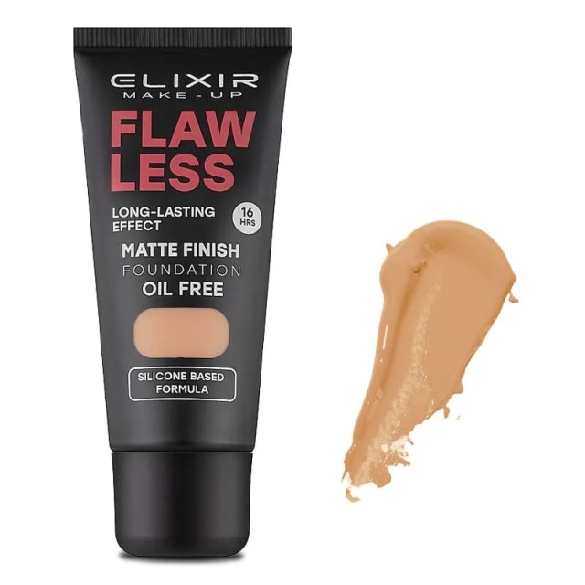 Elixir Flawless Matte Finish Foundation Oil Free 16H, No 362 Medium Beige,Υγρό Make up, 30ml