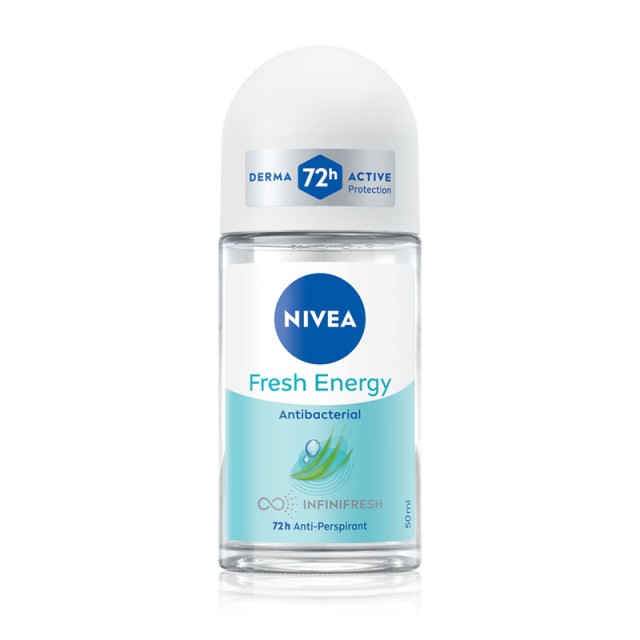 Nivea Energy Fresh, Γυναικείο Αποσμητικό Roll on, 50ml