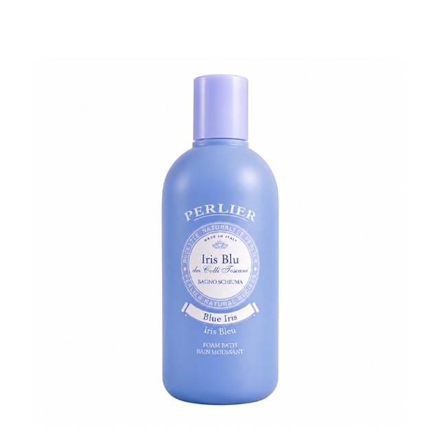 Perlier Blue Iris Foam Bath, Ανδρικό Αφρόλουτρο με Άρωμα Μπλε Ίριδας, 500ml