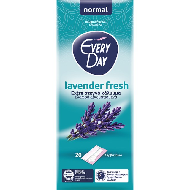 EveryDay Lavender Fresh Σερβιετάκια Normal 20 τεμ.
