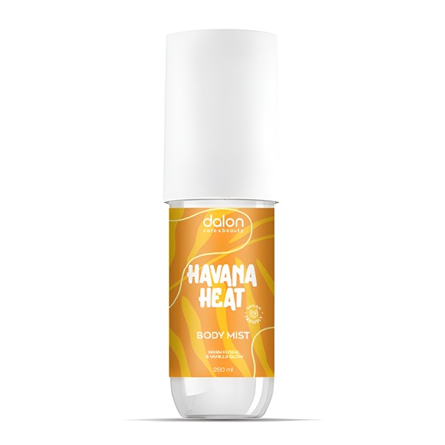 Dalon Body Mist Havana Heat Warm Floral & Vanilla Glow, Αρωματικό Mist Σώματος, 250ml