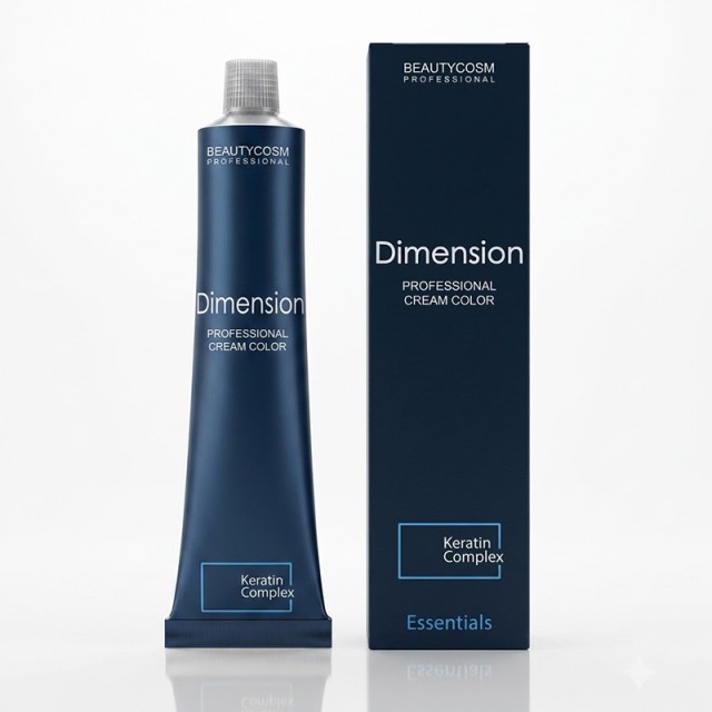 Dimension Hair Color Cream Νο 701, Ξανθό Φυσικό Σαντρέ, Επαγγελματική Βαφή Μαλλιών με Σύμπλεγμα Πρωτεϊνών Κερατίνης, 100ml
