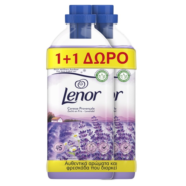 Lenor Lavender & Camomile Μαλακτικό Ρούχων 1035lt - 90 Μεζούρες (45μεζ+45 ΔΩΡΟ)