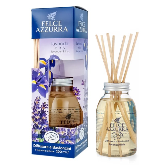 Felce Azzurra Lavanda & Iris, Αρωματικός Διαχυτήρας σε Στικ 200ml