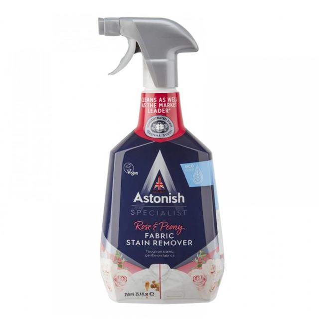 Astonish Specialist Stain Remover Rose & Peony, Σπρέι Αφαίρεσης Λεκέδων 750ml