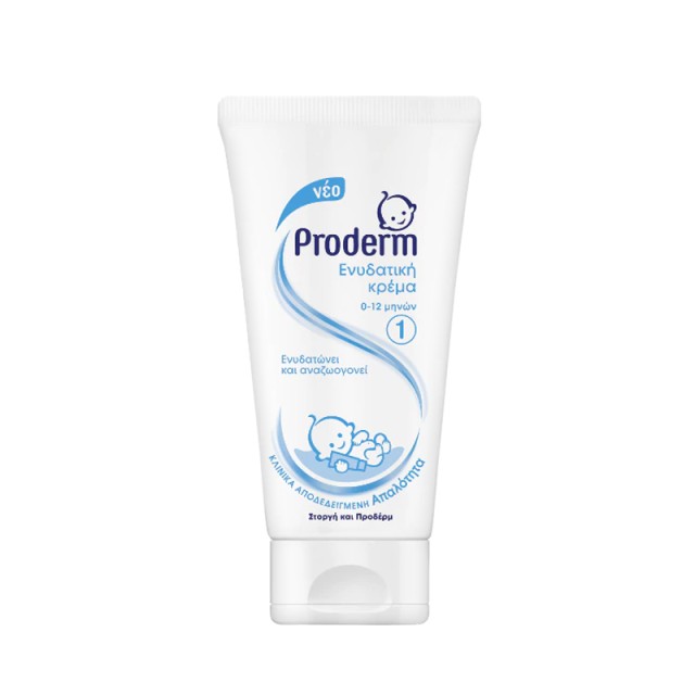 Proderm, Βρεφική Ενυδατική Κρέμα No1 0-12 μηνών, 150ml