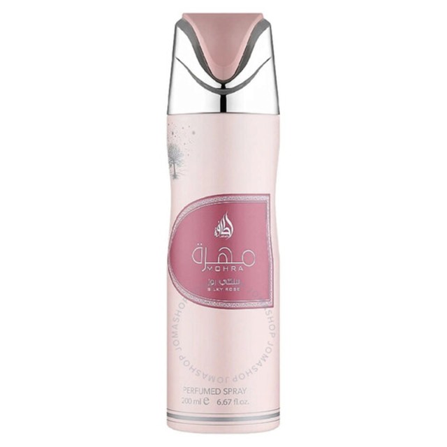 Lattafa Ladies Mohra Silky Rose Deodorant Spray, Γυναικείο Αποσμητικό Deo Σπρέι, 200ml