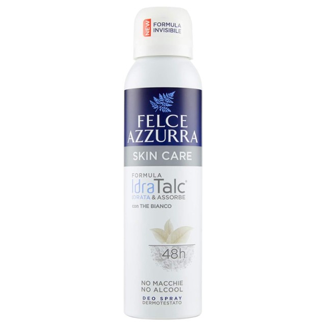 Felce Azzurra Skin Care Idratalc Deo Spray, Αποσμητικό Σπρέι 150ml