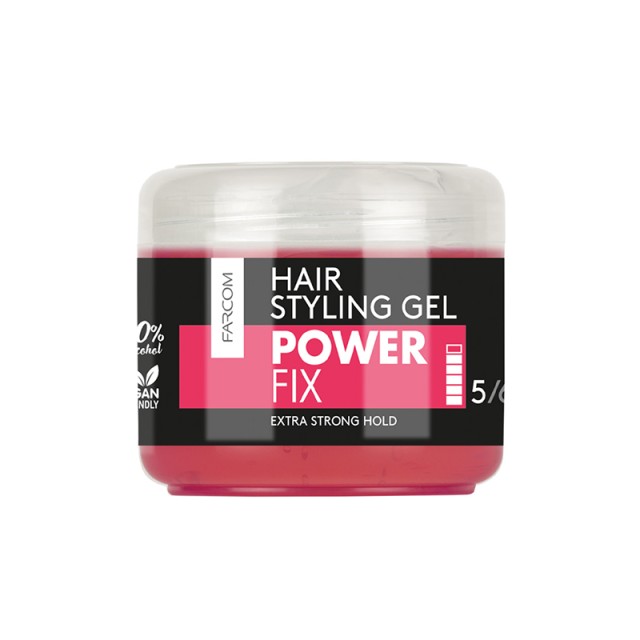 Farcom Styling Gel, Τζελ Μαλλιών Χωρίς Οινόπνευμα 250ml