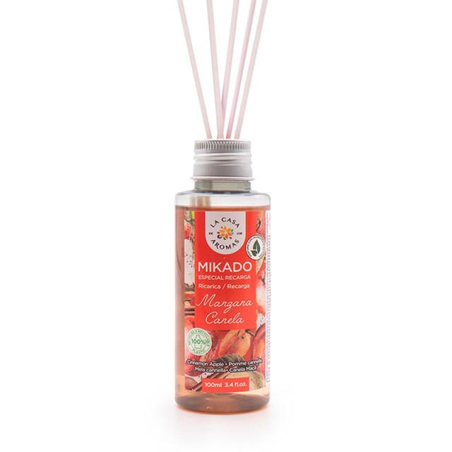 La Casa de Los Aromas Sweet Apple & Cinnamon, Αρωματικός Διαχυτήρας σε Στικ 100ml