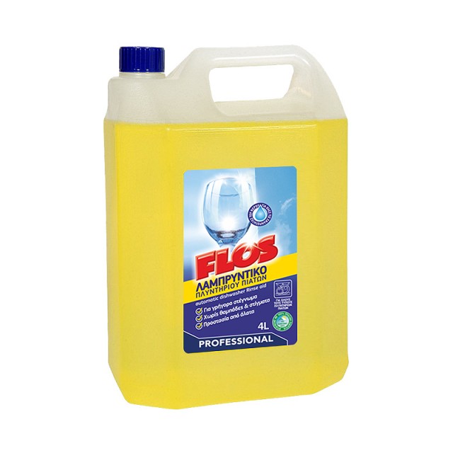 Flos Candor Λαμπρυντικό Πλυντηρίου Πιάτων, 4lt