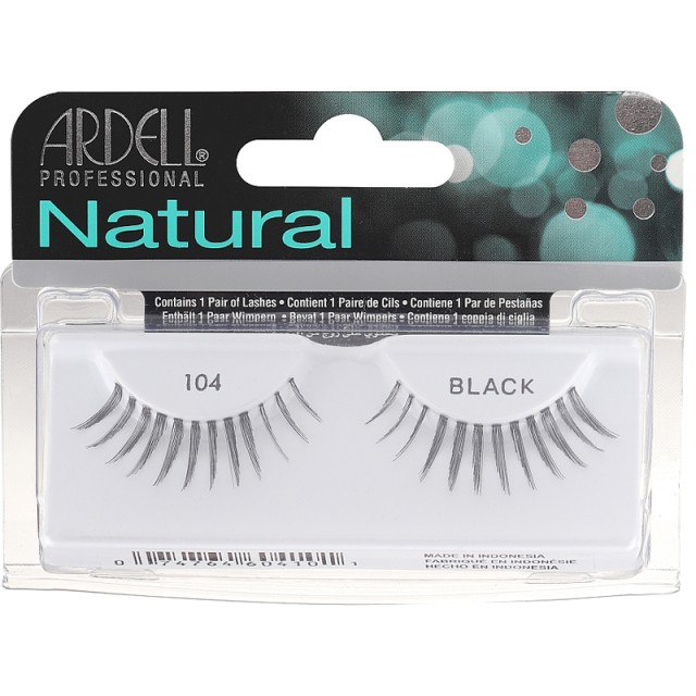 Ardell Natural Lash 104 Black, Τεχνητές Βλεφαρίδες