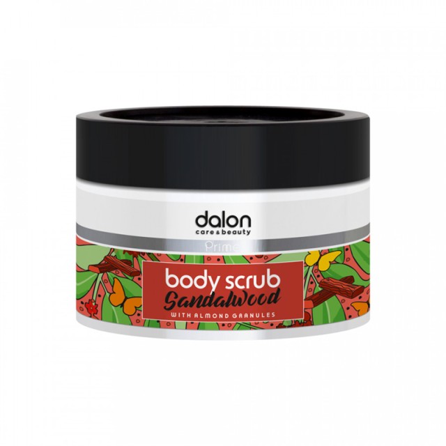 Dalon Prime Sandalwood Body Scrub, Κρέμα Απολέπισης 500ml