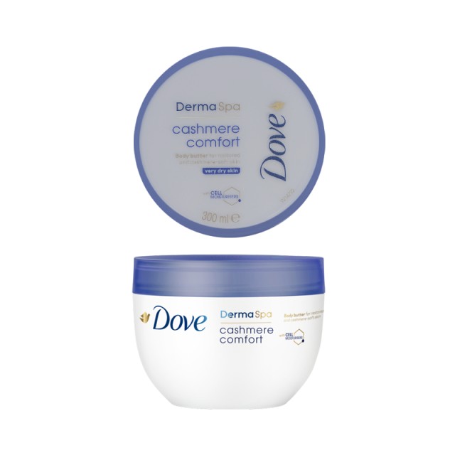 Dove DermaSpa Cashmere Comfort, Body Butter Σώματος για Απαλότητα & Θρέψη, 200ml