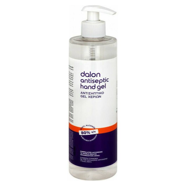 Dalon Antiseptic Hand Gel, Υγρό Αντισηπτικό Τζελ Χεριών, 500ml