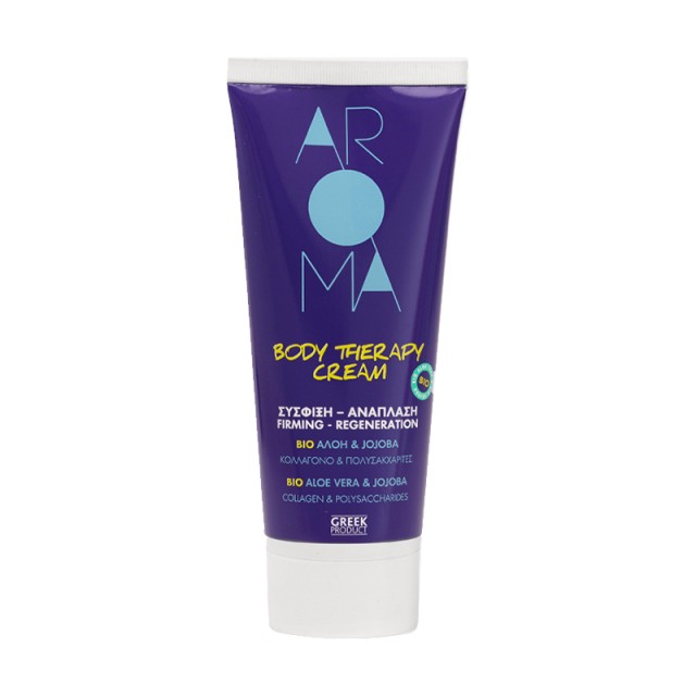AROMA BIO Body therapy cream, Κρέμα Σύσφιξης & Ανάπλασης, 200ml
