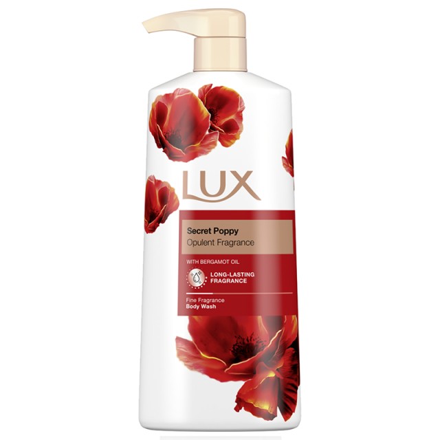 Lux Secret Poppy, Αφρόλουτρο, 600ml