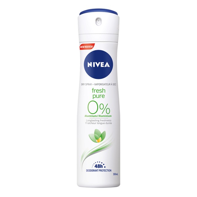 Nivea Fresh Pure, Αποσμητικό Σπρέι, 150ml