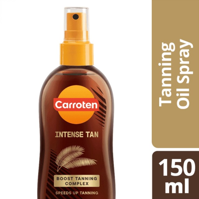 Carroten Intense Tan Τanning Oil Spray Λάδι για Εντονο Μαύρισμα, 150ml